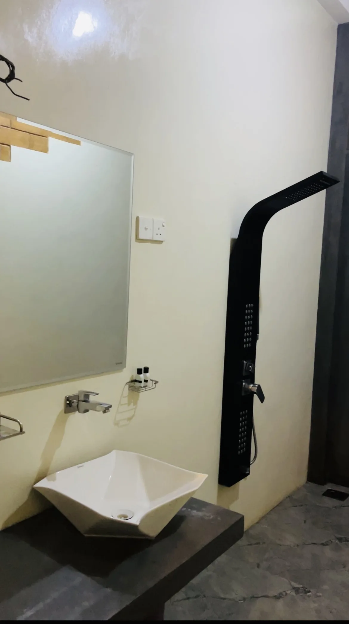 Normal Budget Room - bathroom view