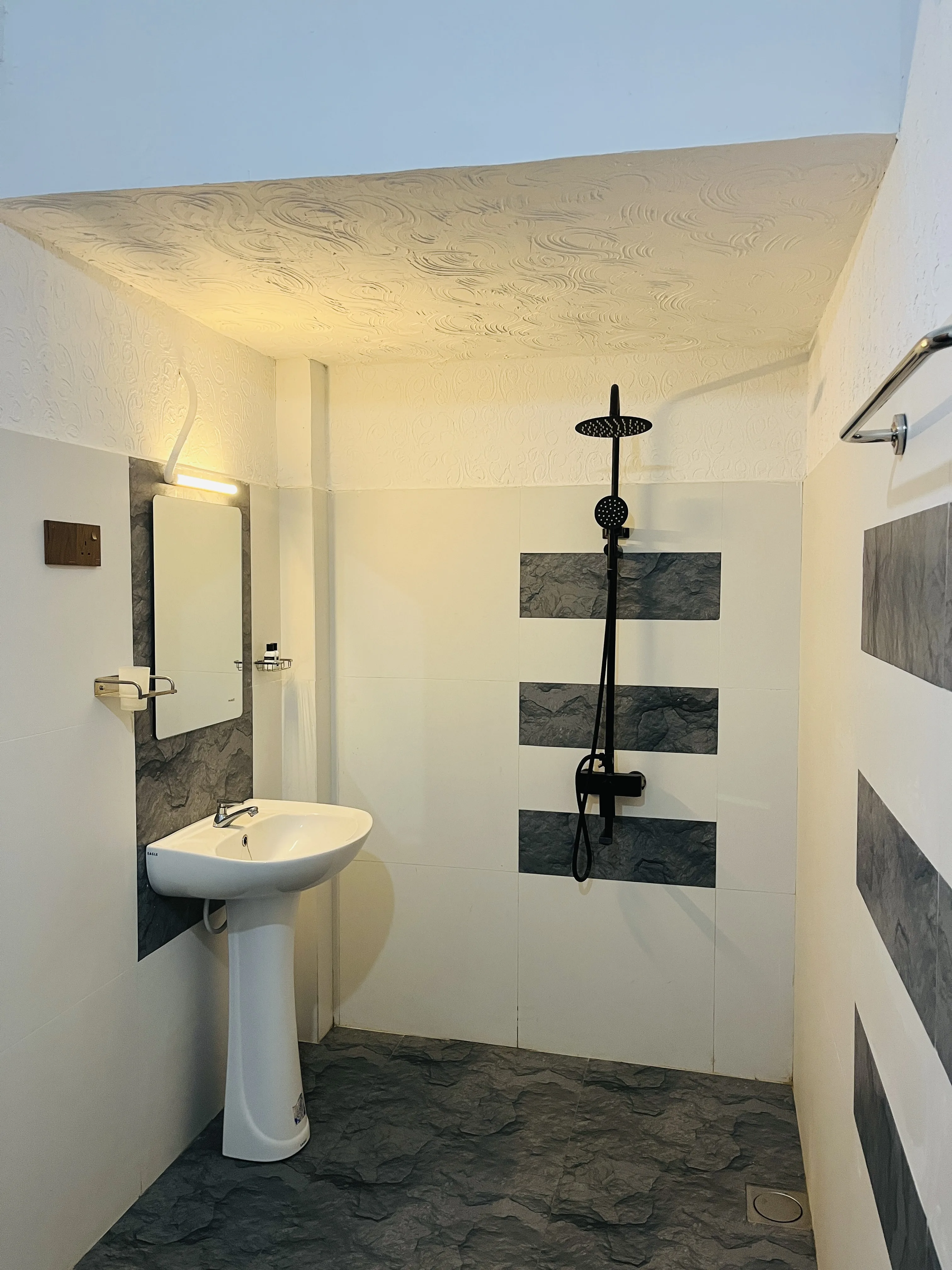 Normal Family Room - bathroom view